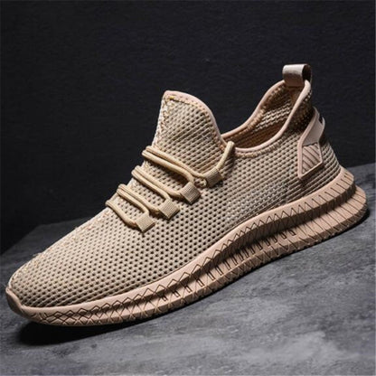 Herren leichte Sneaker sportlich Plateau Sportschuhe Alltag