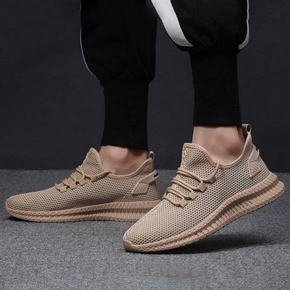 Herren leichte Sneaker sportlich Plateau Sportschuhe Alltag