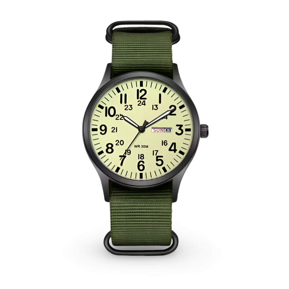 Herrenuhr Outdoor Militärstil Alltag Sportlich