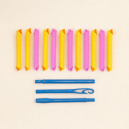 Heat-free Curlers Set Styling Long-lasting Waves