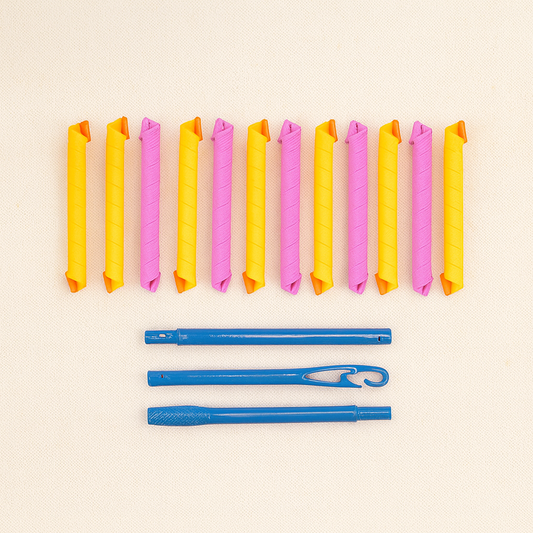 Heat-free Curlers Set Styling Long-lasting Waves