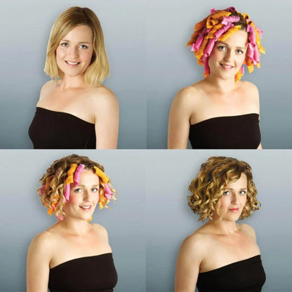 Heat-free Curlers Set Styling Long-lasting Waves