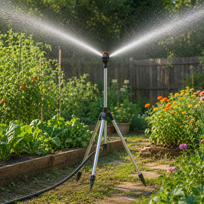 Höhenverstellbare Sprinkleranlage Rasenbewässerung