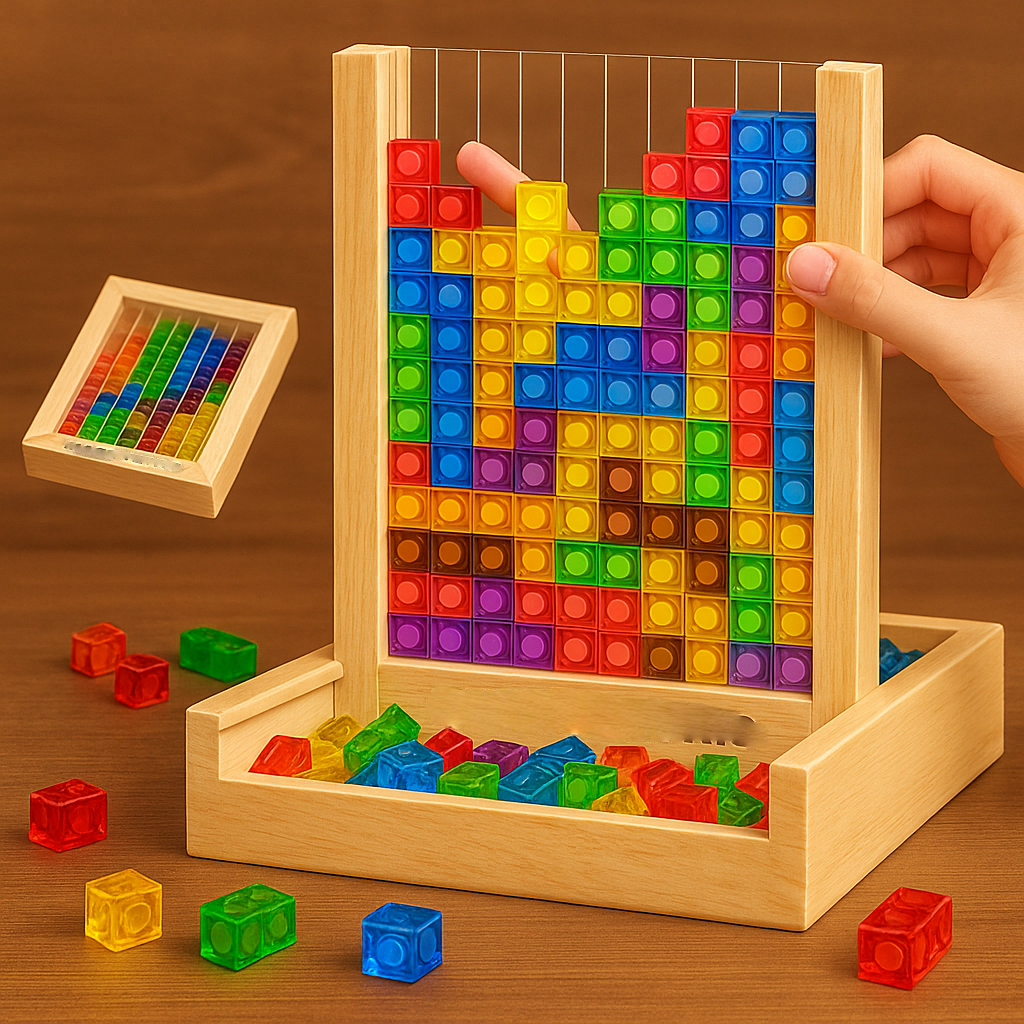 Holz Puzzle Spielzeug Bunt Pädagogisch