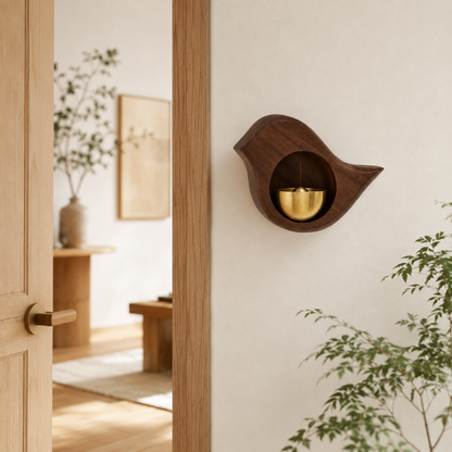 Holztürglocke Zuhause Moderne Klingel Büro Eingangsbereich