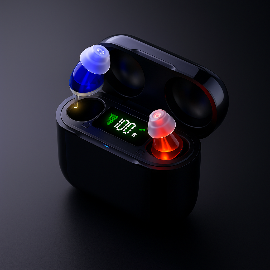 Hörgerät Digital Wiederaufladbar Geräuschreduzierend