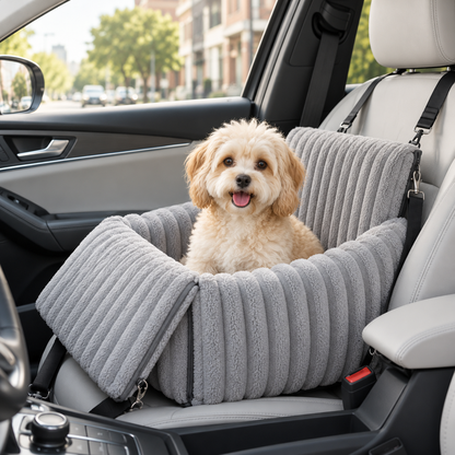 Hund Autositz Mit Sicherheitsgurt Bequemer Reisen