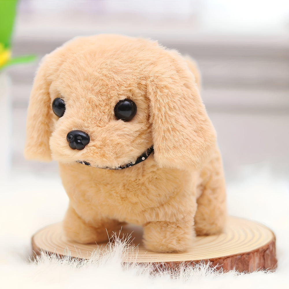 Dog Toy Electric Interactive Running Barking Plush Dog Children