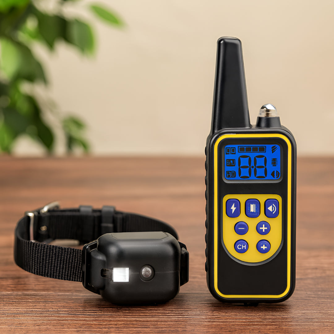Collare per cani Collare da addestramento Telecomando Suono Vibrazione