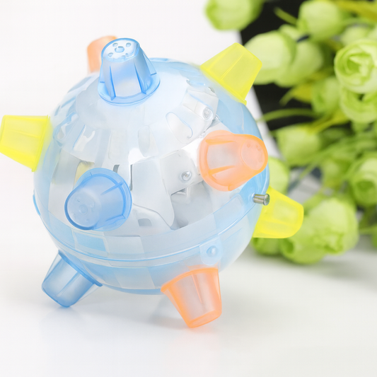 Dog Toy Interactive LED Ball Motion Play Vibrating Toy
