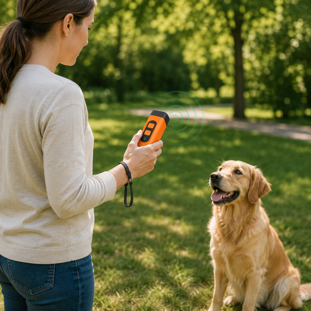 Hundetraining Gerät Mit Usb-Ladung Ultraschall