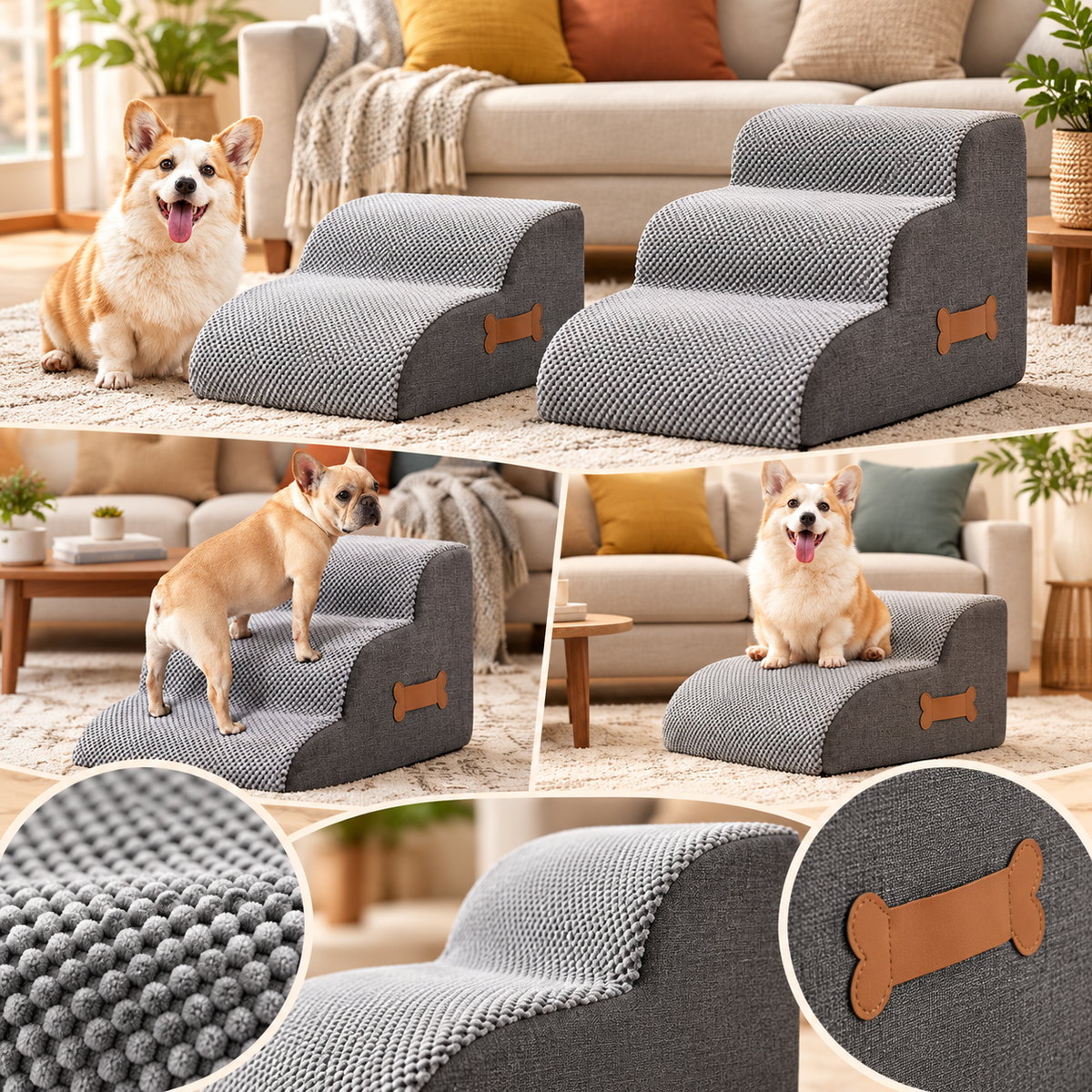Hundetreppe Für Betten Weiche Stabile Haustierbedarf