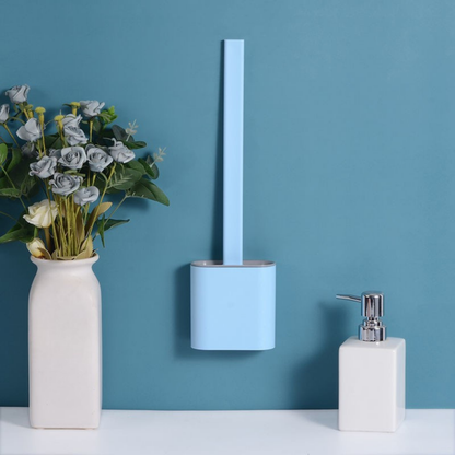Toilettenreiniger Bürste Silikon Garnitur Set
