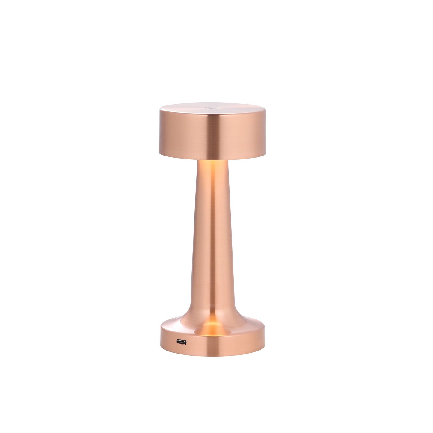 Tischlampe Gold Metall LED Dimmbar Modern