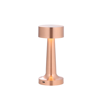 Tischlampe Gold Metall LED Dimmbar Modern