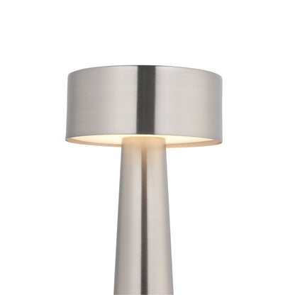 Tischlampe Gold Metall LED Dimmbar Modern