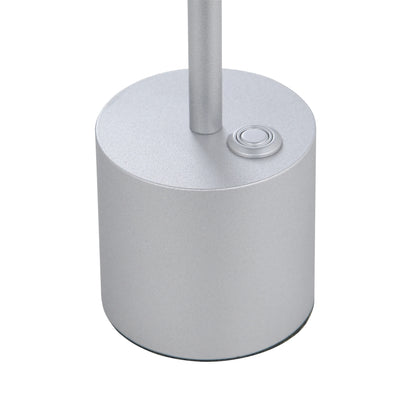 Moderne Gold LED Tischlampe tragbar dimmbar