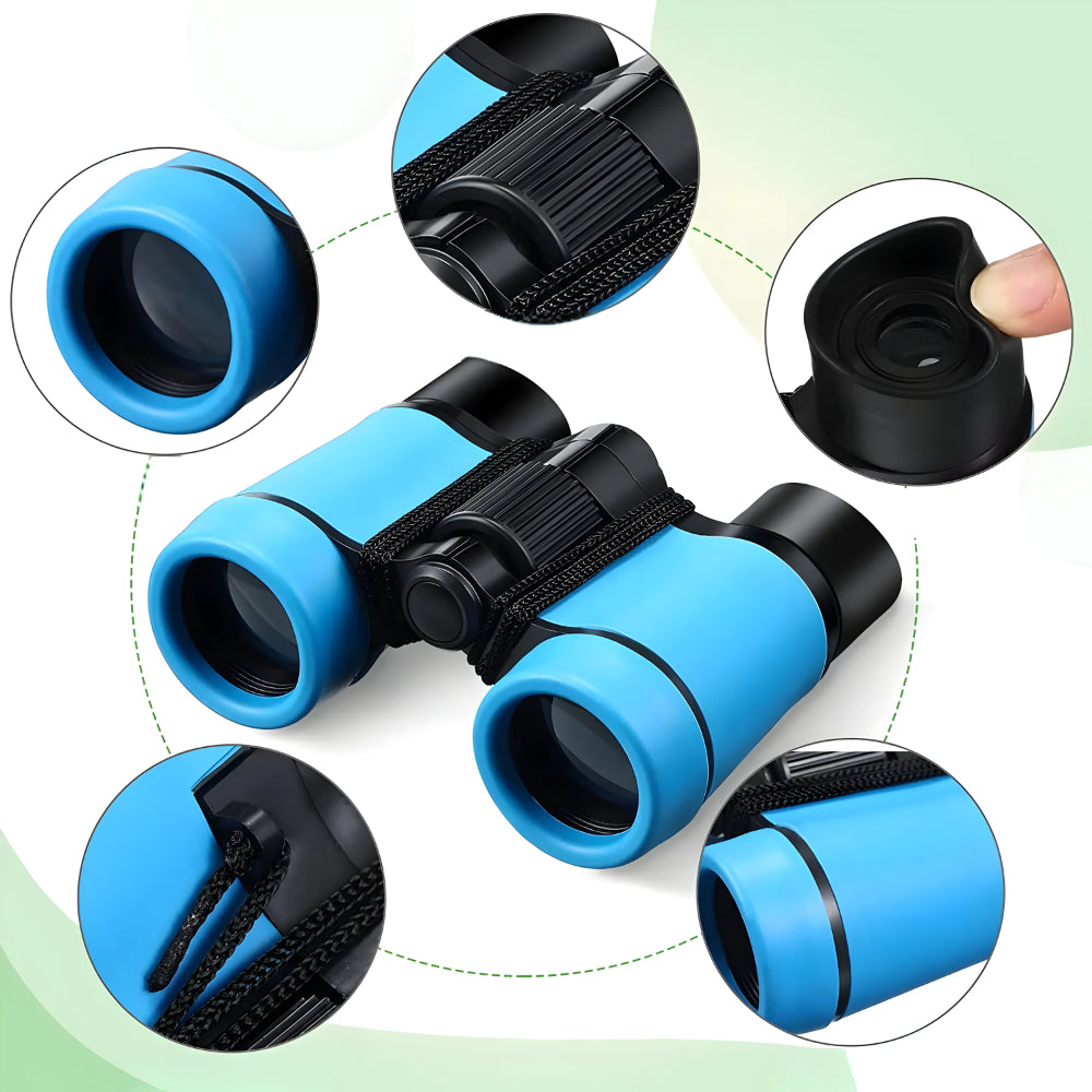 Children's Toy Binoculars 4x30mm for Outdoor Adventures and Nature