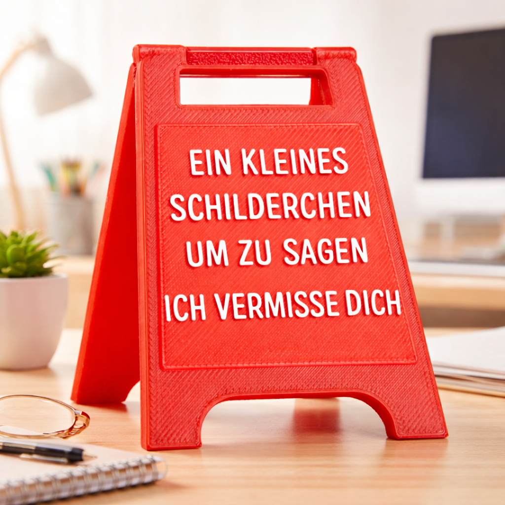 Valentine's Day Decoration Sign Mini Table Display Gift