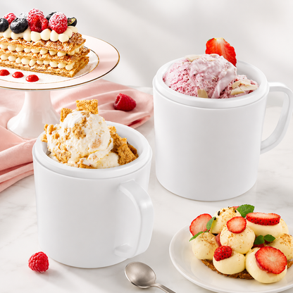 Macchina per gelato a doppio contenitore automatica yogurt sorbetto cucina