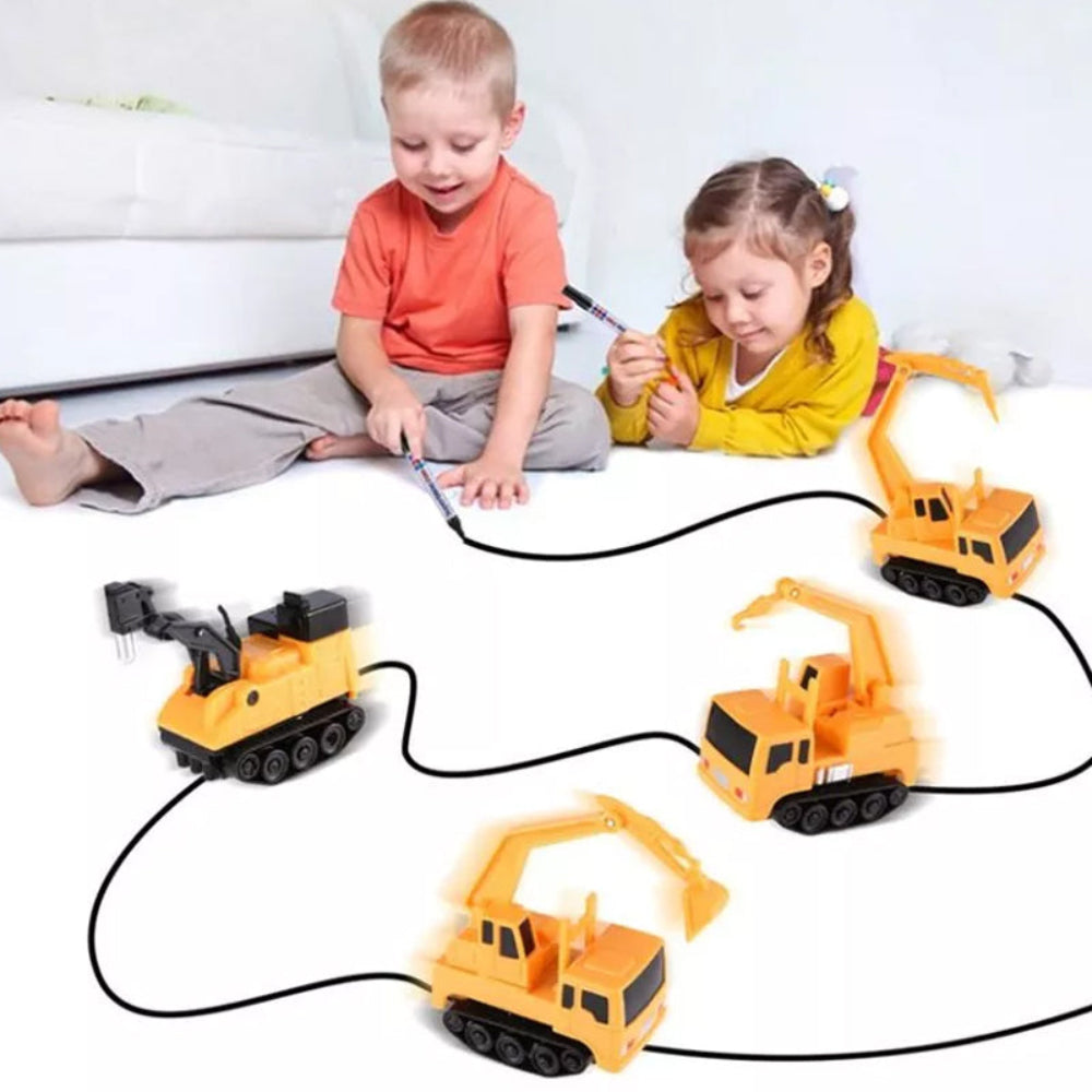 Inductive Car Toy Kids Interactive Line Following Vehicle - Image 2