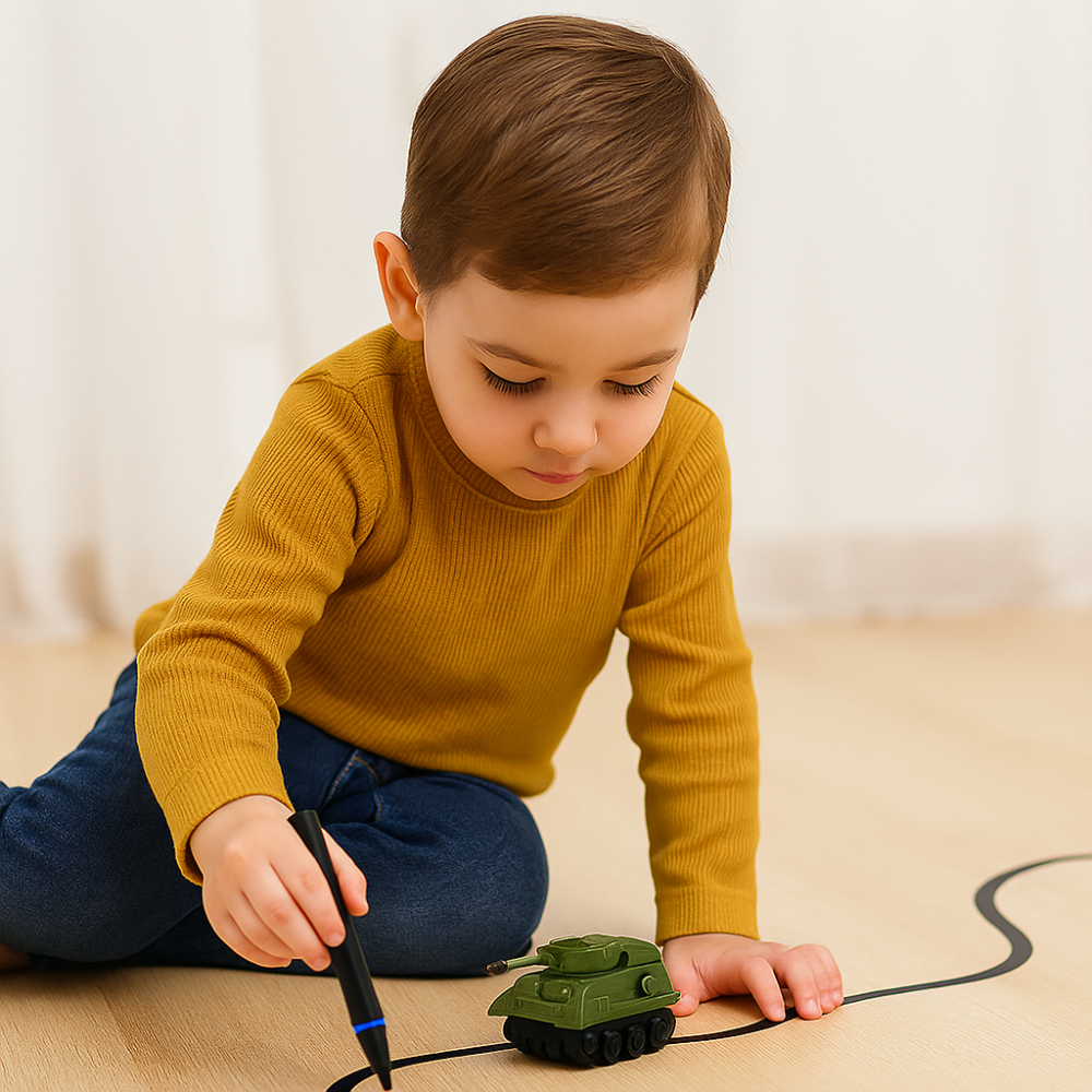 Inductive Car Toy Kids Interactive Line Following Vehicle - Image 12