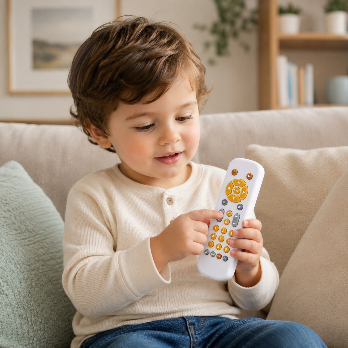 Interaktive Fernbedienung Für Kleinkinder Spielzeug Musik