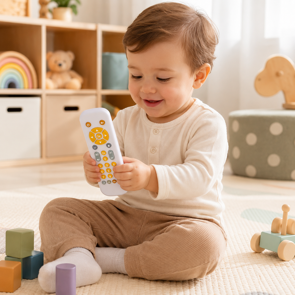 Interaktive Fernbedienung Für Kleinkinder Spielzeug Musik