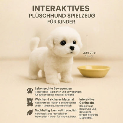 Interaktives Plüschhund Spielzeug für Kinder