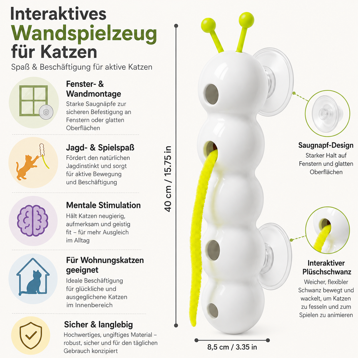 Interaktives Wandspielzeug Für Katzen Aktive Katzen