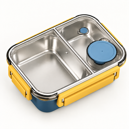 Isolierte Lunchbox Bento-Box Für Gesundes Essen Edelstahl