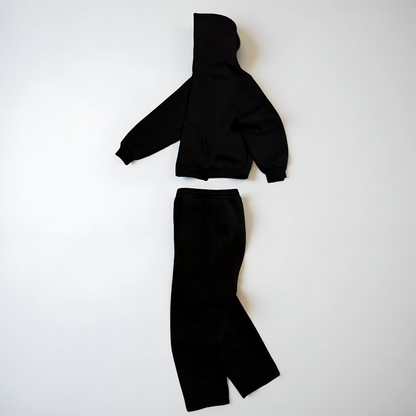 Chándal para hombre con capucha, conjunto de ropa casual y para estar en casa