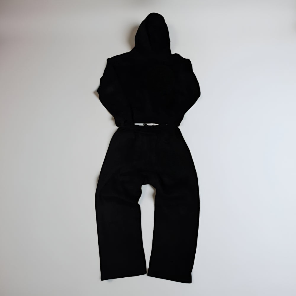 Chándal para hombre con capucha, conjunto de ropa casual y para estar en casa