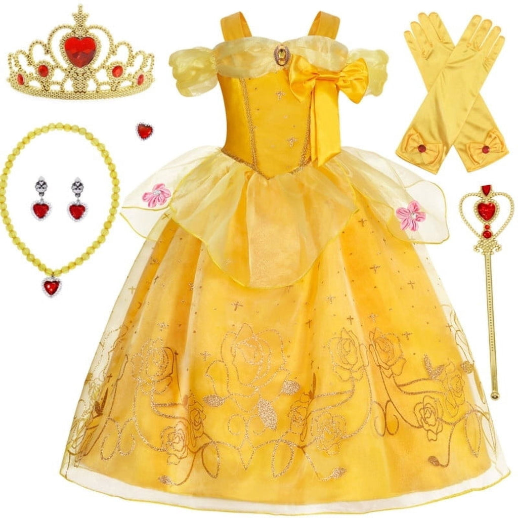 Halloween Kostüme Prinzessinnenkleid Festliches Kinderkleid