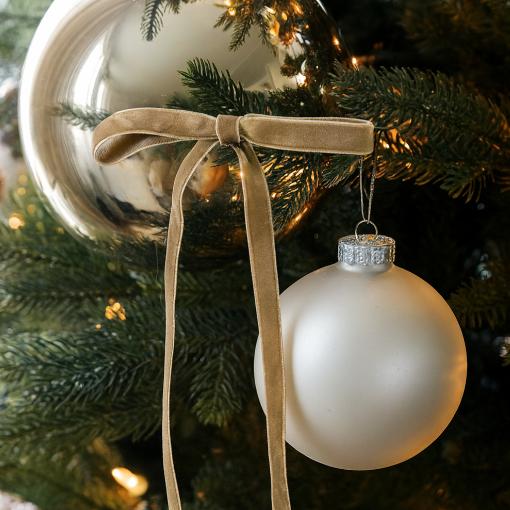 Garlands Decorative Velvet Bow Set Tree Decoration Home Accessories