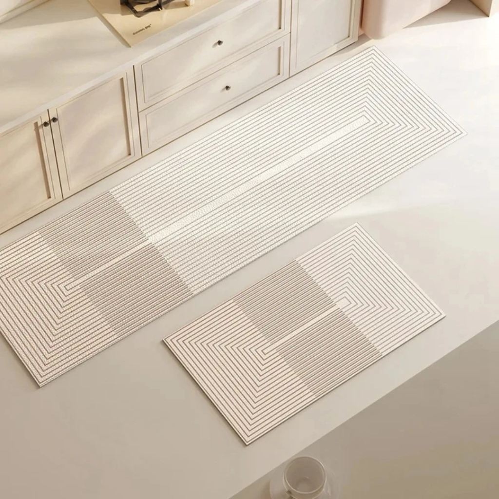 Ultra-Absorbent Kitchen Mat with Anti-Slip Backing – Versatile Striped Kitchen Floor Mat for Spills and Splashes - Image 4