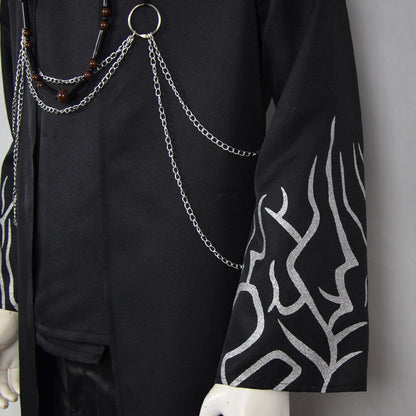 Kinder Schwarz Cosplay Outfit Set Kostüm