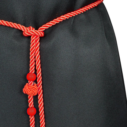 Kinder Schwarz Cosplay Outfit Set Kostüm