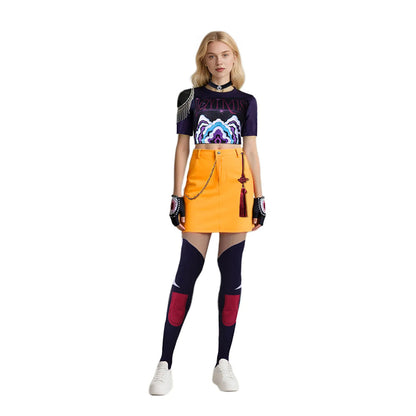 Set costume popstar enfant pour carnaval