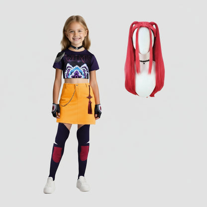 Set costume popstar enfant pour carnaval
