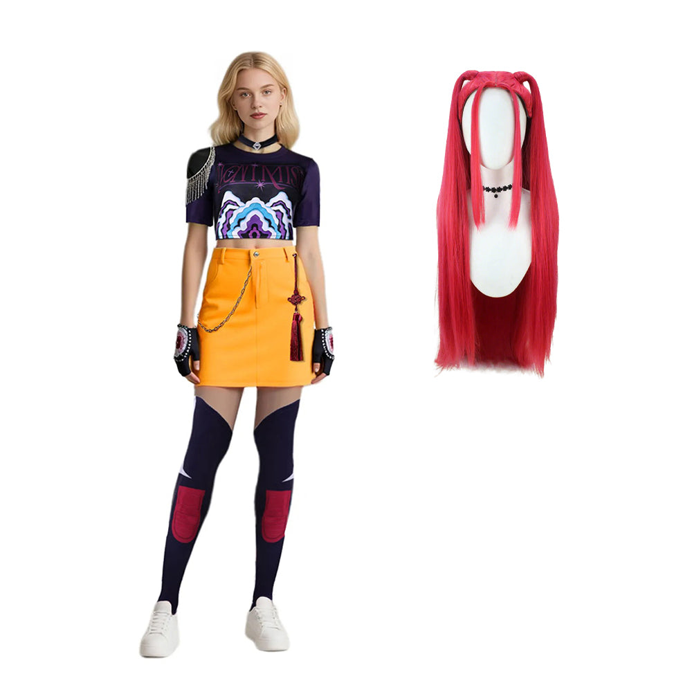 Set costume popstar enfant pour carnaval