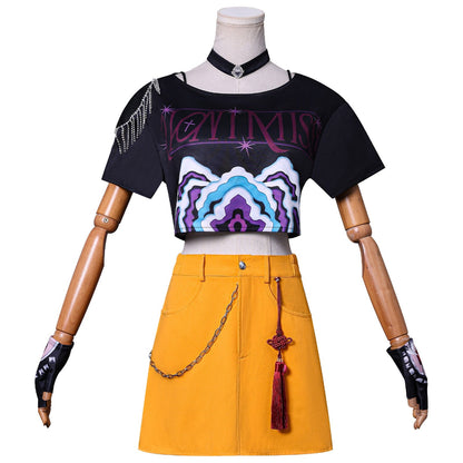Set costume popstar enfant pour carnaval