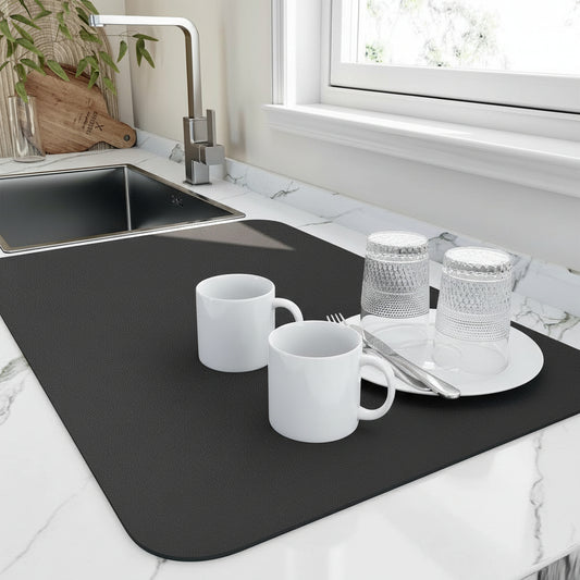 Küchenmatte Abtropf Pad Saugfähig Anti Rutsch Trocknungspad