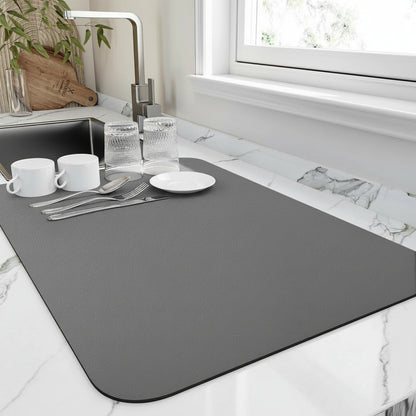 Küchenmatte Abtropf Pad Saugfähig Anti Rutsch Trocknungspad1