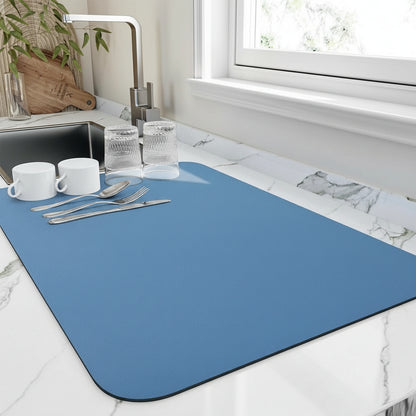 Küchenmatte Abtropf Pad Saugfähig Anti Rutsch Trocknungspad2