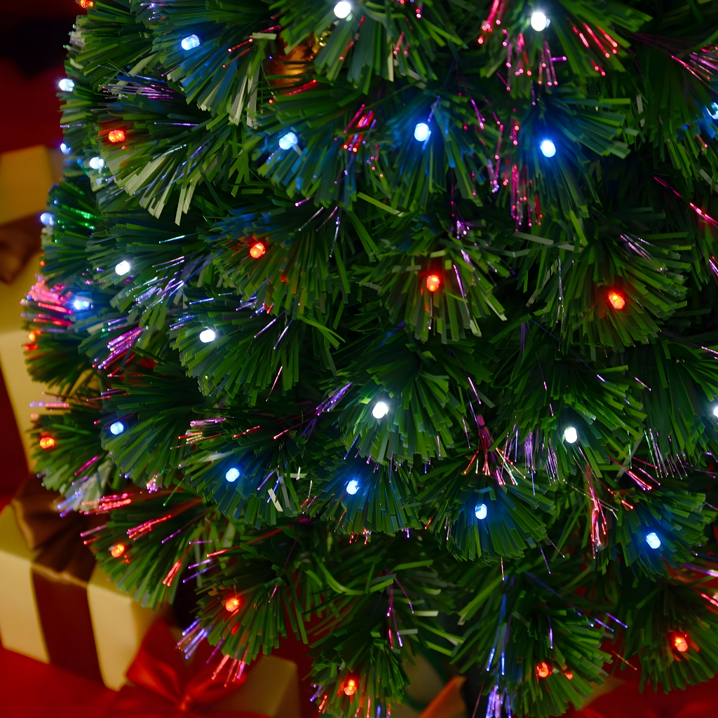 Künstlicher Weihnachtsbaum LED Beleuchtung Realistisches Tannendesign