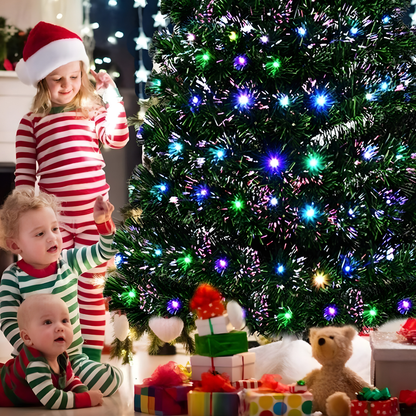 Künstlicher Weihnachtsbaum LED Beleuchtung Realistisches Tannendesign