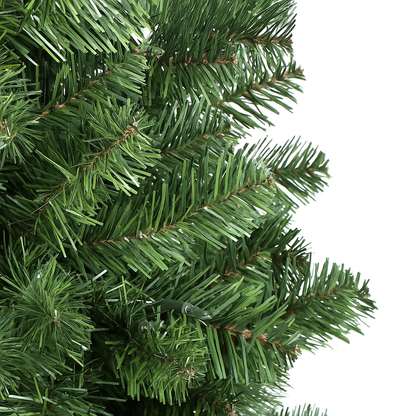 Künstlicher Weihnachtsbaum Lichter Schmal PVC Tannenbaum