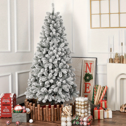 Künstlicher Weihnachtsbaum Schneeoptik PVC Rutschfest Dekobaum