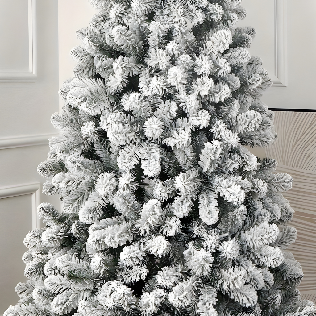 Künstlicher Weihnachtsbaum Schneeoptik PVC Rutschfest Dekobaum